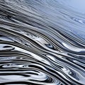 An abstract depiction of flowing water, capturing its fluidity and tranquility5, Generative AI