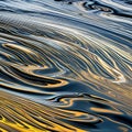 An abstract depiction of flowing water, capturing its fluidity and tranquility4, Generative AI