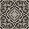 Abstract design with a complex star pattern featuring sharp, Royalty Free Stock Photo