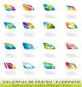 Abstract design elments Royalty Free Stock Photo