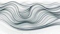 Design features flowing, wavy lines creating a sense of motion and Royalty Free Stock Photo
