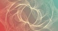 Abstract design featuring flowing, interconnected lines forming an intricate web Royalty Free Stock Photo
