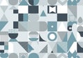 Abstract design featuring geometric shapes in a harmonious pattern. Squares, Royalty Free Stock Photo
