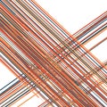 An abstract design featuring intersecting diagonal lines in varying widths, primarily in Royalty Free Stock Photo