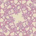Abstract design featuring an intricate pattern of interconnected organic shapes in Royalty Free Stock Photo