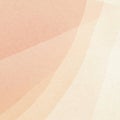 Abstract design featuring overlapping wavy layers in soft peach and cream tones. The Royalty Free Stock Photo