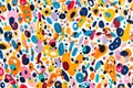 Abstract Colorful Blob Pattern Background Royalty Free Stock Photo