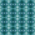 abstract design with lines and geometric patterns on a surface with aquamarine and white threads, background and texture Royalty Free Stock Photo