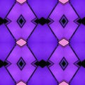 abstract design with opaque glass in purple, black and pink colors, background and texture