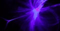 Purple Blue Pink Abstract Lines Curves Particles Background Royalty Free Stock Photo