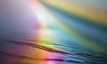 abstract design of a rainbow receding into perspective Royalty Free Stock Photo