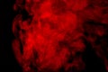 Abstract design of red clouds on a dark background. Texture