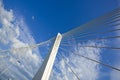 Abstract Detail of Millennium Bridge in Podgorica Royalty Free Stock Photo