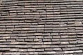 Abstract Detail of Old Slate Roof Tiles