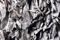 Abstract detail of volcanic rock formation. Royalty Free Stock Photo