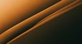 Abstract diagonal gradient background with smooth curved lines and subtle shadows in warm orange and dark brown tones Royalty Free Stock Photo