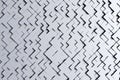Abstract Diagonal Black and White or Gray 3d Geometric Small Cube Tiles Background Design Pattern Royalty Free Stock Photo