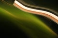 Abstract Diagonal Green and Golden Waves Background