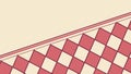 Abstract Diagonal Grid Pattern with Overlapping Colors, vector design Generative AI Royalty Free Stock Photo