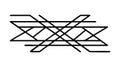 Abstract Diagonal Line Pattern, Dynamic Modern Vector, vector design Generative AI Royalty Free Stock Photo