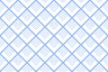 Abstract Diagonal Seamless Geometric Checked Light Blue Pattern Royalty Free Stock Photo