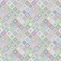 Abstract diagonal square pattern background - seamless graphic Royalty Free Stock Photo