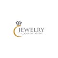 Abstract diamond for jewelry business logo design concept