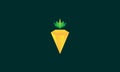 Abstract diamond pineapple logo design vector symbol icon illustration