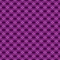 Abstract diamond-shaped seamless pattern on a purple background. Vector image Royalty Free Stock Photo