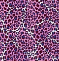 Abstract Background Pink and Purple Leopard Design