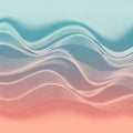 Abstract digital art featuring wavy, undulating Royalty Free Stock Photo