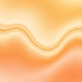 Abstract digital artwork features smooth, flowing waves in a gradient from light peach t Royalty Free Stock Photo