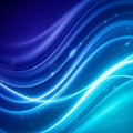 Abstract digital artwork featuring dynamic, flowing waves in Royalty Free Stock Photo