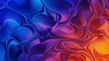 Abstract Swirling Gradient Fluid Surface With Blue Red Orange Hues background texture Royalty Free Stock Photo