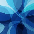 Features smooth curves and wavy patterns, creating a fluid, dynamic Royalty Free Stock Photo