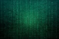 Abstract digital background with binary code. Hackers, darknet, virtual reality and science fiction. Royalty Free Stock Photo