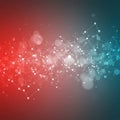 Abstract digital background featuring an array of interconnected lines and nodes, Royalty Free Stock Photo