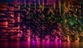 Abstract digital background in the form of a screen with numbers and program codes for computers, writing computer programs Royalty Free Stock Photo