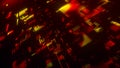 Abstract technology background. Big data digital code. Data flow information. Futuristic dots background. Matrix. 3d Royalty Free Stock Photo