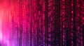 Abstract digital binary code background, Big data concept, Generative AI illustrations Royalty Free Stock Photo