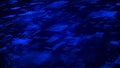 Abstract digital binary code flowing on dark background. Network connection structure. High information technology Royalty Free Stock Photo