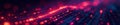 Abstract digital code flow, glowing lines, binary data , script, chip, microchip