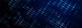 Abstract digital communication points. Technological background. Network connection structure. Color plexus effect. 3D Royalty Free Stock Photo