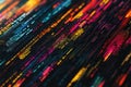 Abstract Digital Data Background for Technology and Network Processes Royalty Free Stock Photo