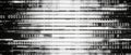 Abstract digital data stream with binary code and glitch effects in monochrome Royalty Free Stock Photo
