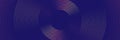 Abstract digital dynamic circle dots glowing line banner background. Modern futuristic hi-technology concept. Minimal trendy