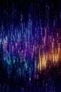 Abstract digital equalizer background. Vector illustration for your graphic design. Royalty Free Stock Photo