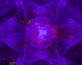 Abstract digital fractal, fantas soft vibrant card ornament magic curl y template design rende motion, swirl