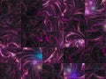 Abstract digital fractal, wallpaper cover graphic style fantastic , mosaic