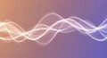 Abstract Flowing Light Waves on Gradient Background image photo Royalty Free Stock Photo